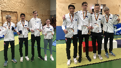 Drei Medaillen für die Fechter der TSG-Eislingen bei der U 20 Deutschen Meisterschaft in Eislingen