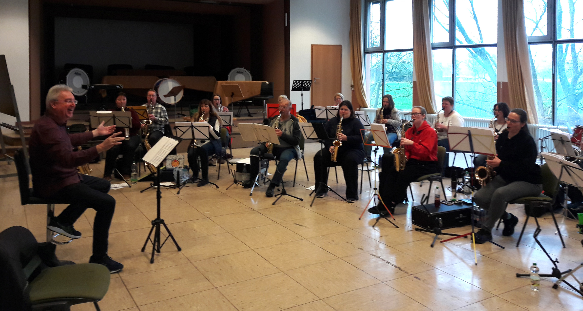Saxophon-Workshop an der Turnermusikakademie in Altgandersheim