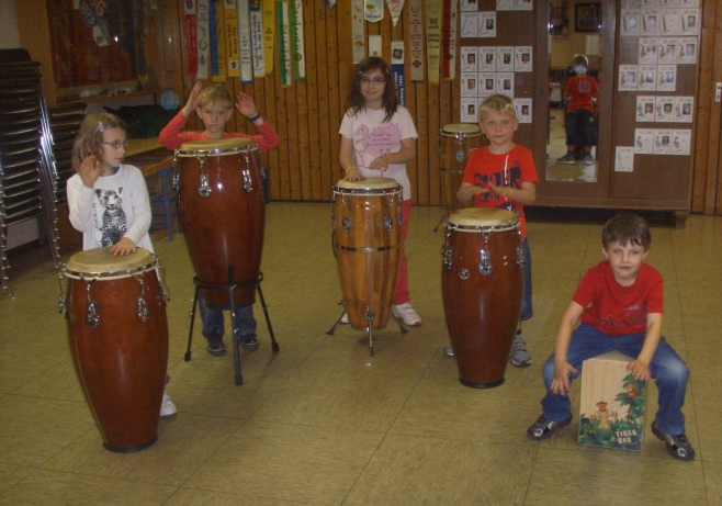 Schnupperstunde Percussion-Kids