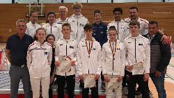 Vier Medaillen bei den Deutschen U15 Meisterschaften für die Fechter der TSG-Eislingen